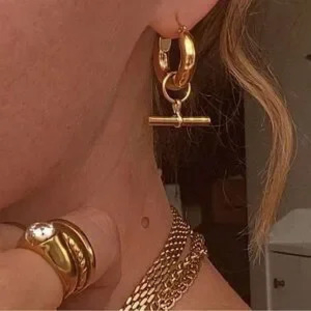 Elegant Hoop Earrings N1312
